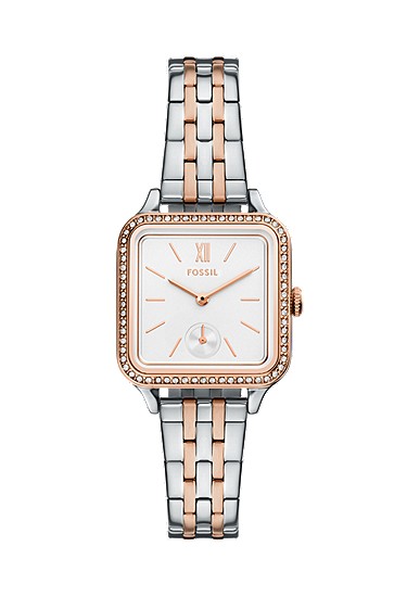 Colleen 28mm Three-Hand Two-Tone Stainless Steel Watch