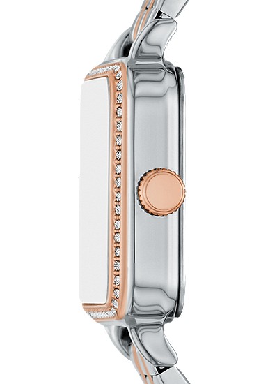 Colleen 28mm Three-Hand Two-Tone Stainless Steel Watch - Image 2