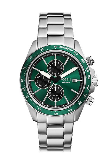 Autocross 42mm Multifunction Stainless Steel Watch