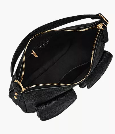 Jolie Leather Cargo Crossbody Bag - Image 3