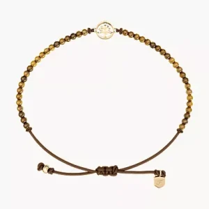Sutton Mini Moments Brown Beaded Tree of Life Bracelet