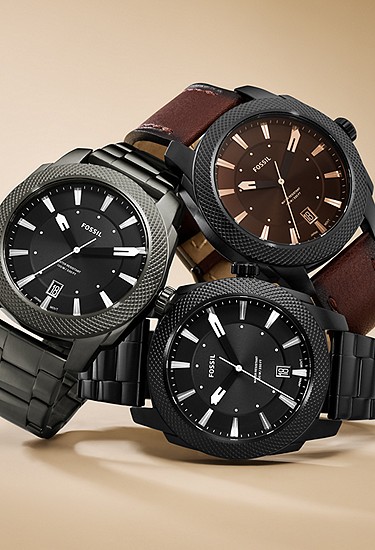 Machine 49mm Three-Hand Date Smoke Stainless Steel Watch - Image 4