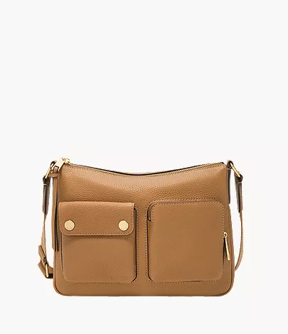 Maysen Leather Cargo Crossbody Bag