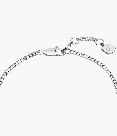 Ellis Stainless Steel Chain Bracelet - Image 4