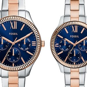 Rye 42mm Multifunction Two-Tone Stainless Steel Watch