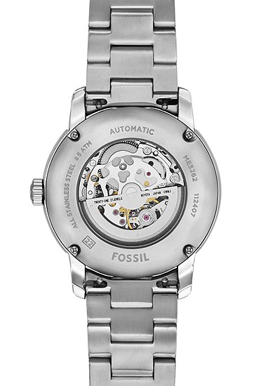 Fossil Heritage 43mm Automatic Stainless Steel Watch - Image 5