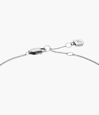 Merrit Timeless Mother Of Pearl Silver-Tone Stainless Steel Station Bracelet - Image 4