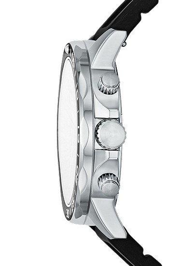 Bannon 45mm Multifunction Black Silicone Watch - Image 3
