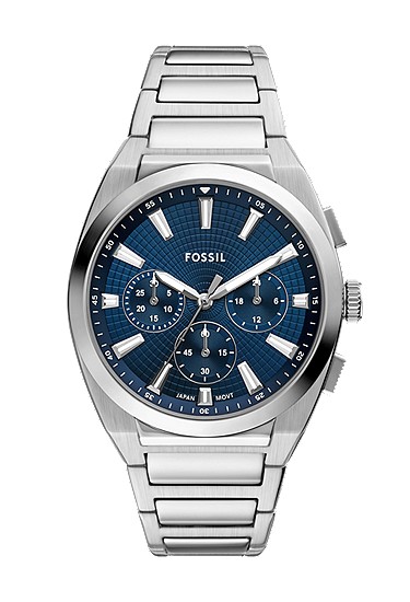 Everett 44mm Chronograph Stainless Steel Watch