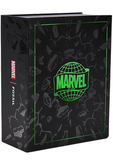 Marvel x Fossil Limited-Edition Incredible Hulk 45mm Automatic Watch - Image 6