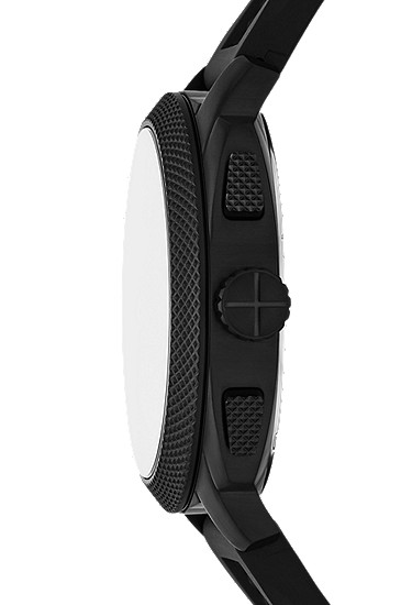 Machine 44mm Chronograph Black Silicone Watch - Image 4