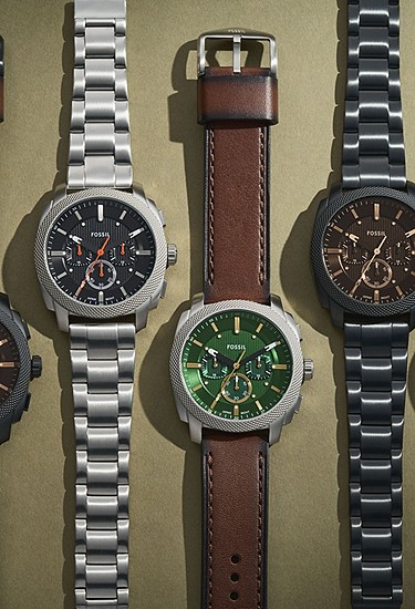Machine 44mm Chronograph Black Silicone Watch - Image 5