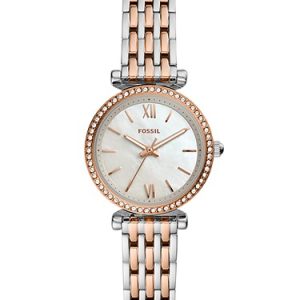 Carlie Mini 28mm Three-Hand Two-Tone Stainless Steel Watch
