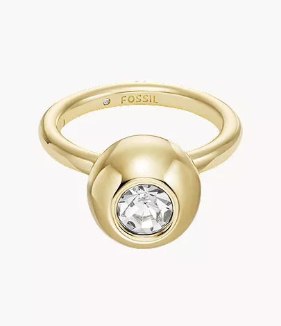 Bright Baubles Gold-Tone Brass Center Focal Ring - Image 3