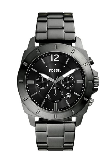Privateer 45mm Chronograph Smoke Stainless Steel Watch