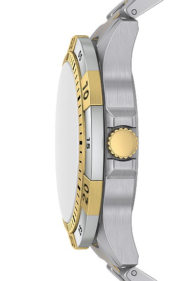 Garrett 44mm Multifunction Two-Tone Stainless Steel Watch - Image 4