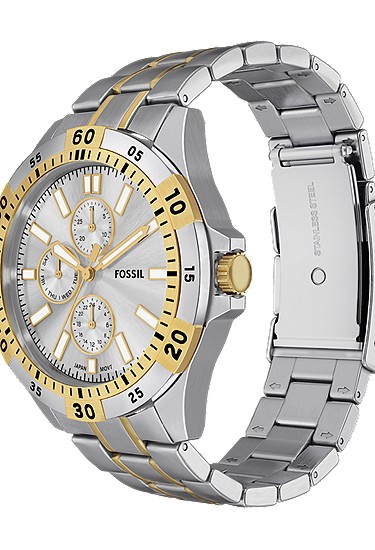 Garrett 44mm Multifunction Two-Tone Stainless Steel Watch - Image 8