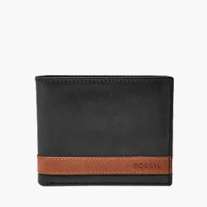 Quinn Leather Flip ID Bifold Wallet