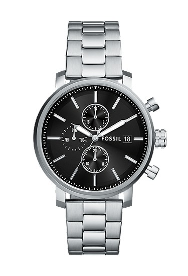 Rhett 43mm Multifunction Stainless Steel Watch