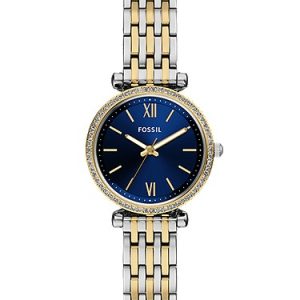 Carlie Mini 28mm Three-Hand Two-Tone Stainless Steel Watch