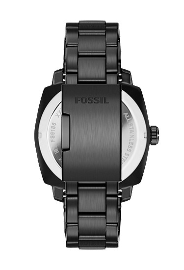 Machine 41mm Three-Hand Date Black Stainless Steel Watch - Image 3