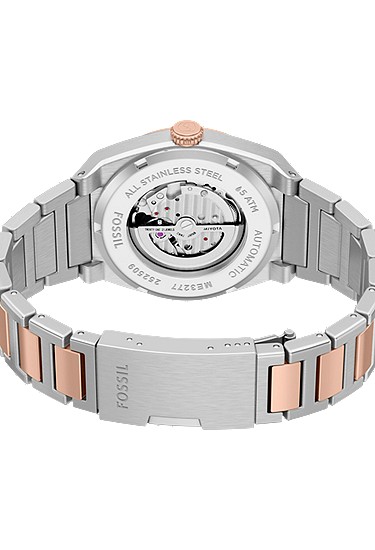 Everett 42mm Automatic Two-Tone Stainless Steel Watch - Image 6