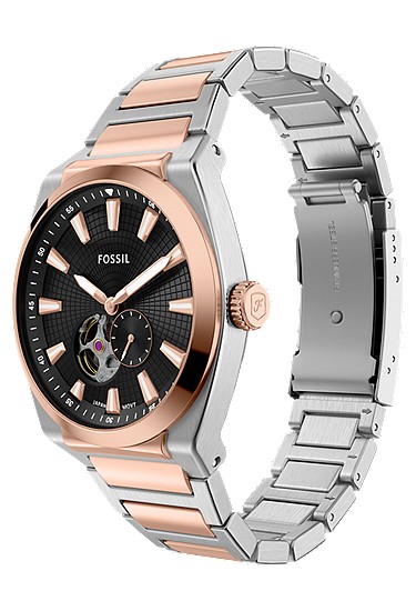 Everett 42mm Automatic Two-Tone Stainless Steel Watch - Image 8