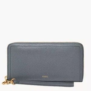 Logan RFID Zip Around Clutch