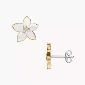 Sutton The Flower Collection Mother-of-Pearl Stud Earrings