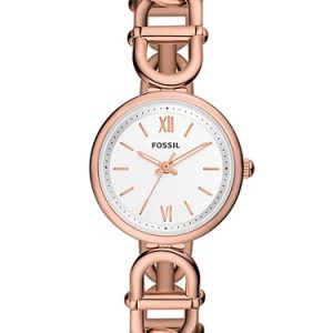 Carlie 30mm Three-Hand Rose Gold-Tone Stainless Steel Watch