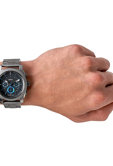 Machine 45mm Chronograph Smoke Stainless Steel Watch - Image 2