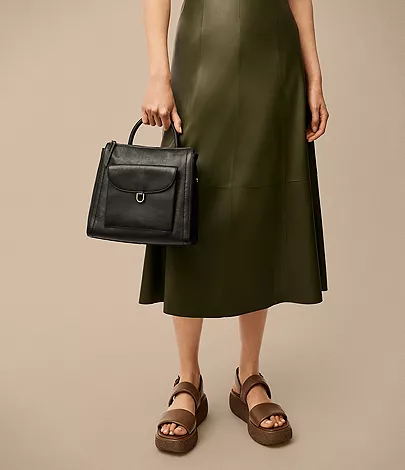 Parker Leather Small Backpack - Image 6