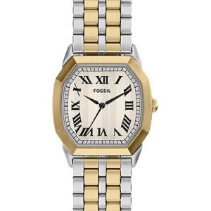 Harlow 33mm Three-Hand Two-Tone Stainless Steel Watch