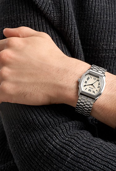 Harlow 33mm Three-Hand Stainless Steel Watch - Image 2
