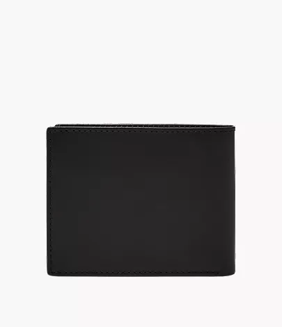 Derrick Leather RFID Large Coin Pocket Bifold Wallet - Image 4