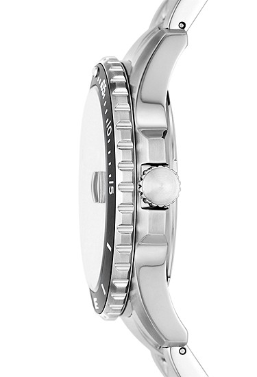 Fossil Blue Dive 42mm Three-Hand Date Stainless Steel Watch - Image 4