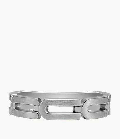 Heritage D-Link Chain Stainless Steel Band Ring