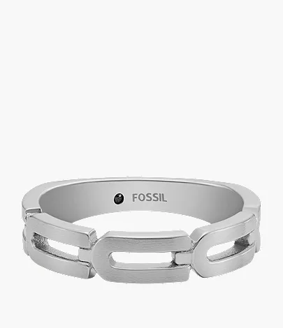 Heritage D-Link Chain Stainless Steel Band Ring - Image 2