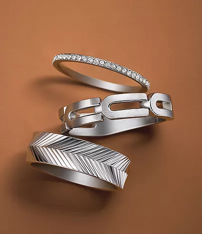 Heritage D-Link Chain Stainless Steel Band Ring - Image 5