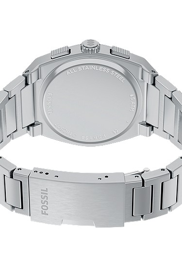Everett 44mm Chronograph Stainless Steel Watch - Image 6