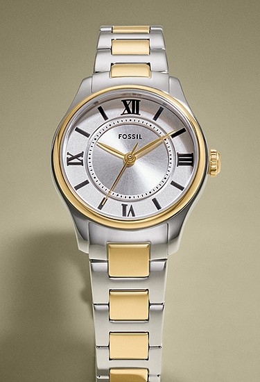 Gilmore 28mm Three-Hand Two-Tone Stainless Steel Watch - Image 9