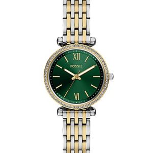 Carlie Mini 28mm Three-Hand Two-Tone Stainless Steel Watch