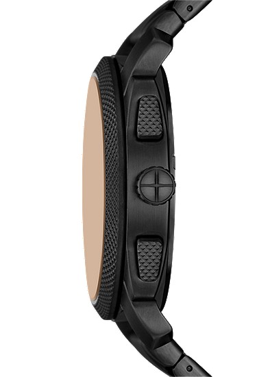 Machine 44mm Chronograph Black Stainless Steel Watch - Image 4