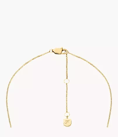 Sutton Pav?? Butterfly Gold-Tone Stainless Steel Pendant Necklace - Image 5