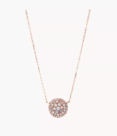 Merrit Mosaic Mother-of-Pearl Stainless Steel Necklace