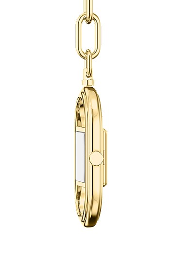 Watch Bag Charm 19mm Two-Hand Gold-Tone - Image 4