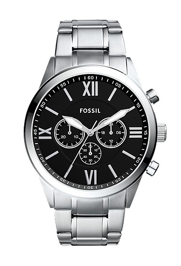 Flynn 48mm Chronograph Stainless Steel Watch