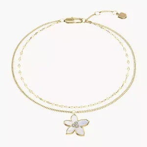 Sutton The Flower Collection Mother-of-Pearl Multi-Strand Bracelet