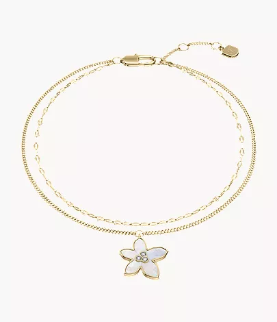 Sutton The Flower Collection Mother-of-Pearl Multi-Strand Bracelet